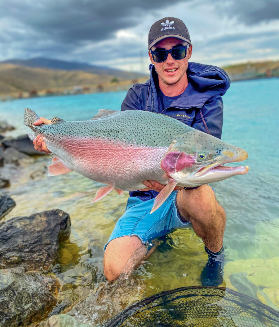 Targeting Tekapo Canal Trophies The Fishing site